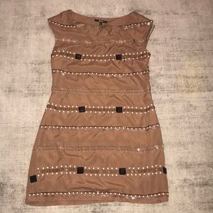 Brownish Mini dress
